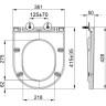 Сет: Инсталляция LEMARK PENEDA + кнопка смыва BIT белый глянец + унитаз GLAZER белый глянец 100804426